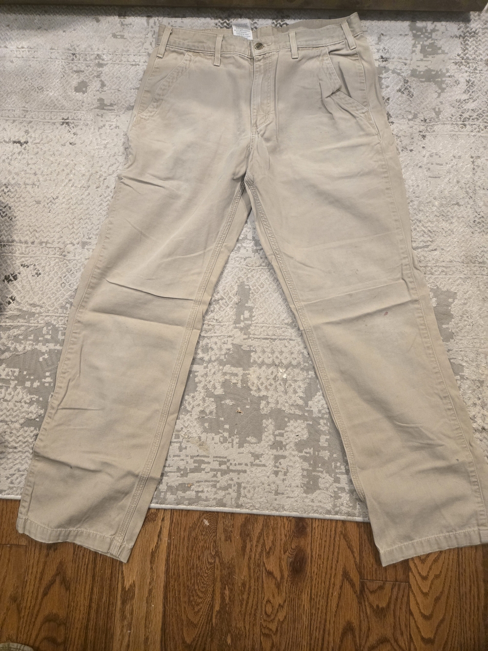 Carhartt Men's Light Beige Khaki Chino Pants